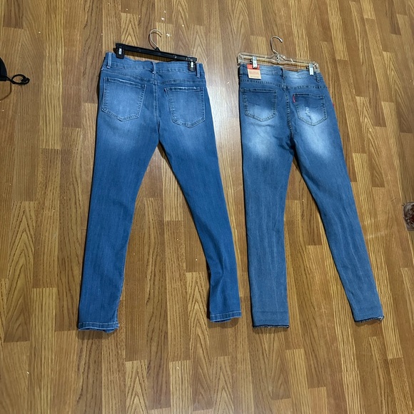 2 pr Sz 7 Rue 21 and Pastel Jeggings one NWT and one NWOT - Picture 3 of 3